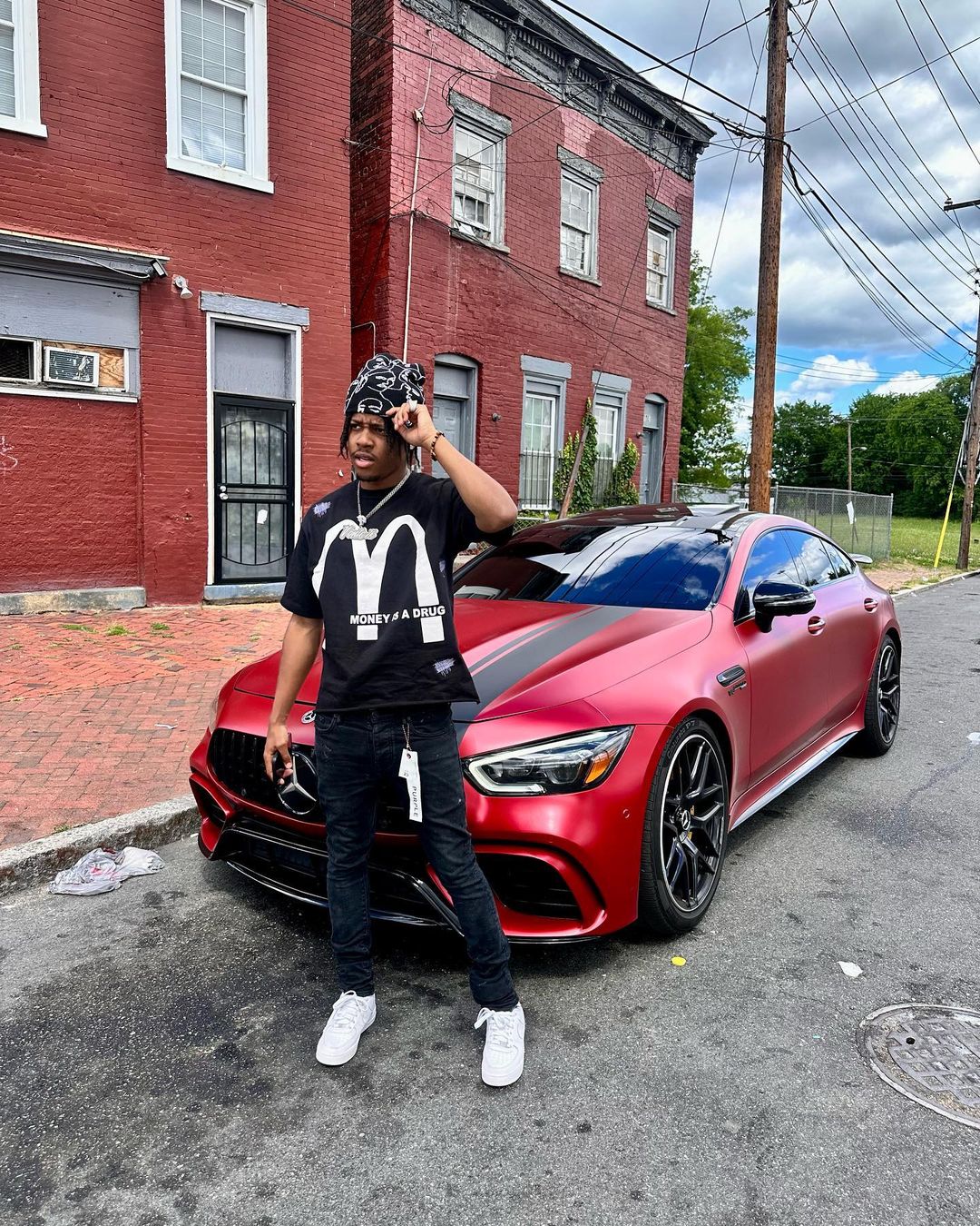 "Hard To Choose One" - Pink Beanie