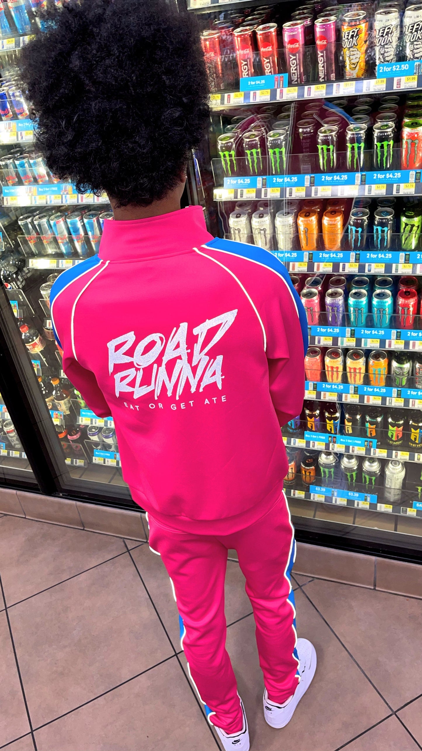 3M Alpha Set (Pink/Blue) Tracksuit-Tracksuit-RoadRunna-RoadRunna