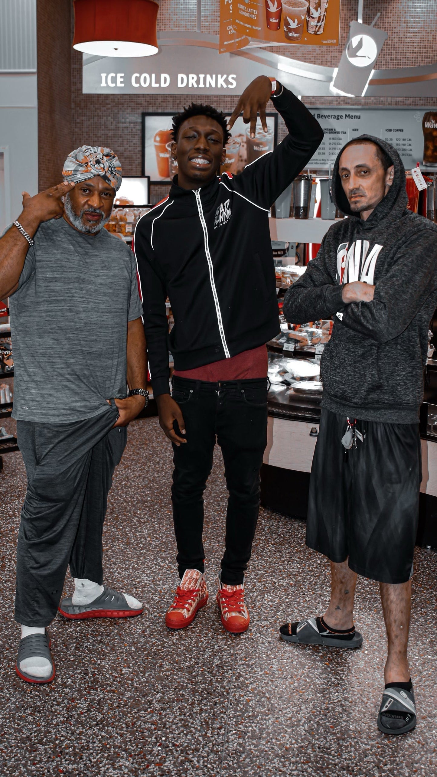 3M Alpha Set (Black/Red) Tracksuit - ShopRoadRunna